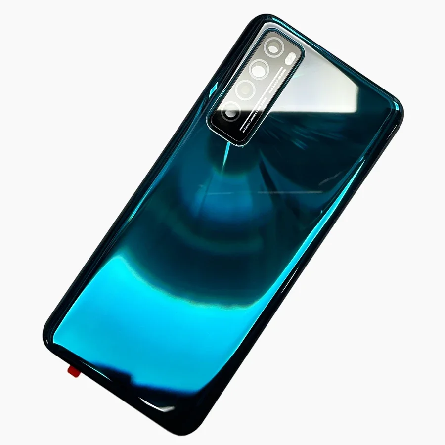 For Nova 7 5G Glass Back Cover For Huawei Nova 7 Spare Parts Back Housing Glass Rear Door Case + Adhesive