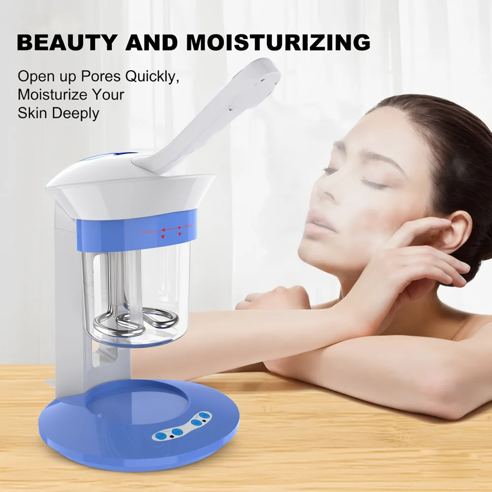 Facial Steamer Nano Ionic Hot Mist - Vaporizzatore Professionale per il Viso con