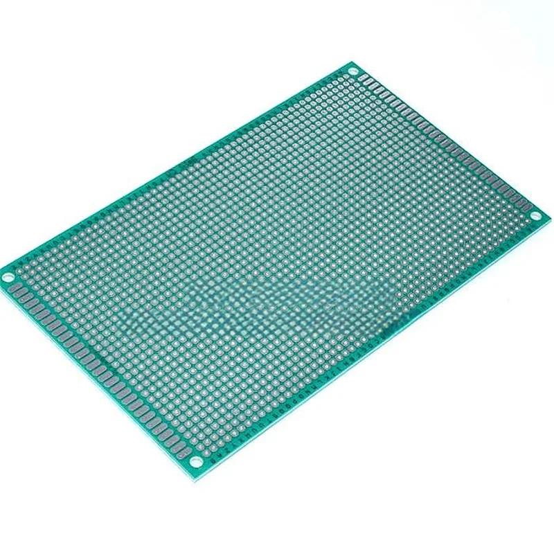 Green double-sided Prototype plate universal boards 2X8 3X7 4X6 5X7 6X8 7X9 9X15 12X18 cm PCB universal boards