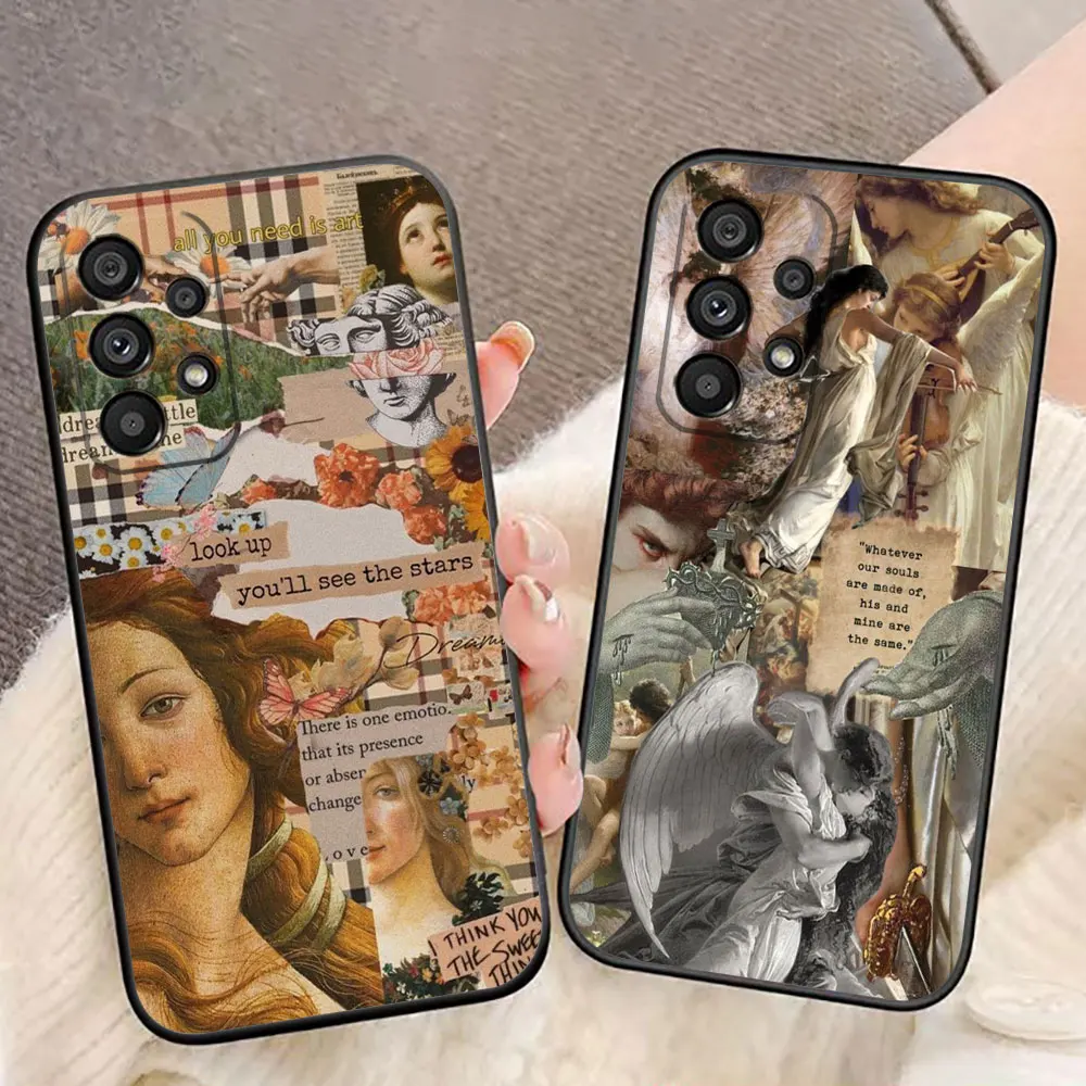 Ancient Greek Aesthetic Art Phone Case For Samsung Galaxy A80 A72 A71 A70 A55 A54 A53 A52 A50 A35 A33 A32 A31 A24 A22 A21S Case