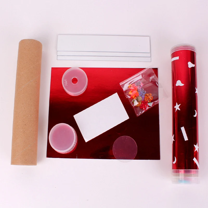 DIY Science Educational Kits - Roterende caleidoscoop voor kinderen, perfect cadeau om de vaardigheden van de handen-oogcoördinatie te verbeteren