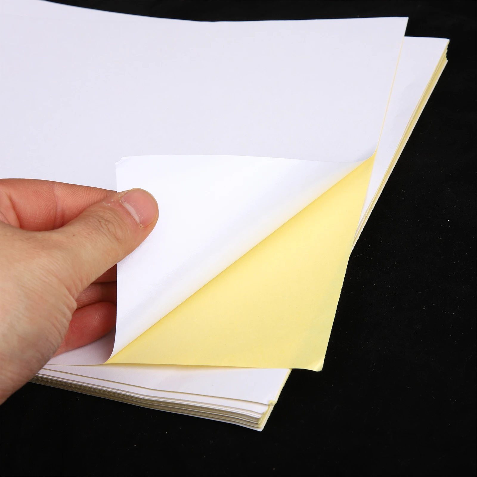 

100 Sheets Self-adhesive Label Sticker Paper Labels Printer Stickers for Printable Printing Pvc Sticky