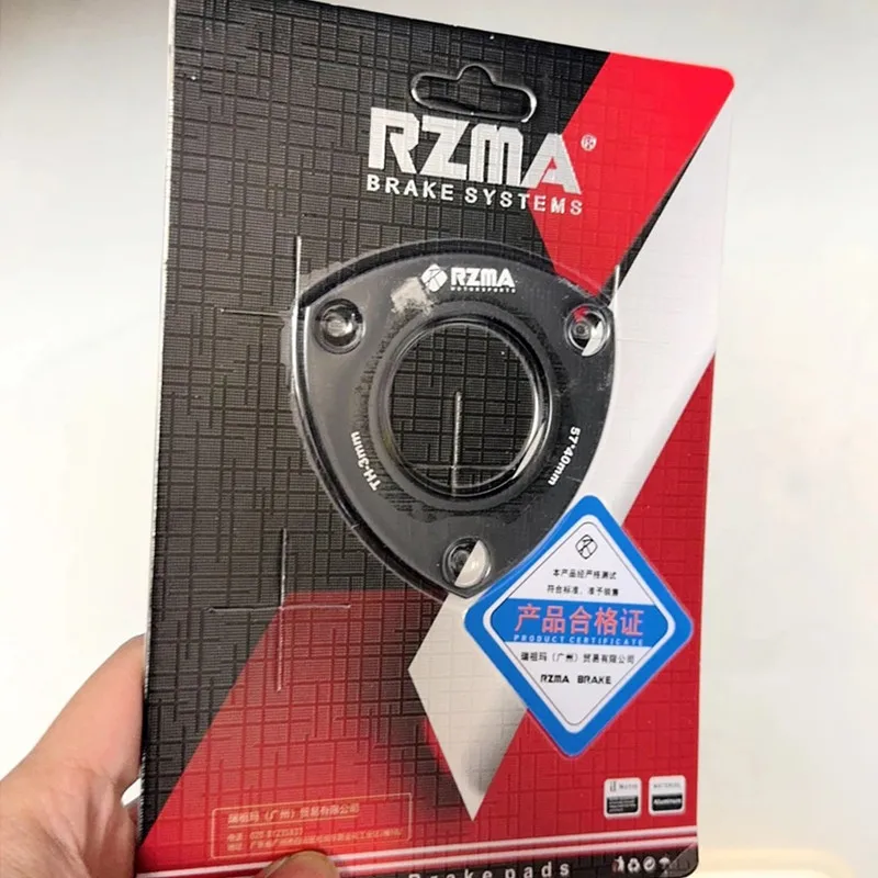 Adaptador espaciador de brida de junta de disco de freno de motocicleta, Universal, 3 orificios, 57mm, paso de montaje, para Yamaha Jog 50 MBK Nitro BWS Zuma Stage6