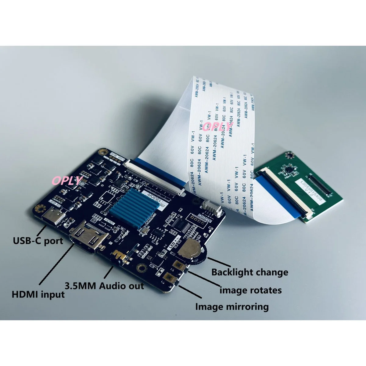 Controller Board HDMI-compatible To MIPI Audio out  type-C + 5.5