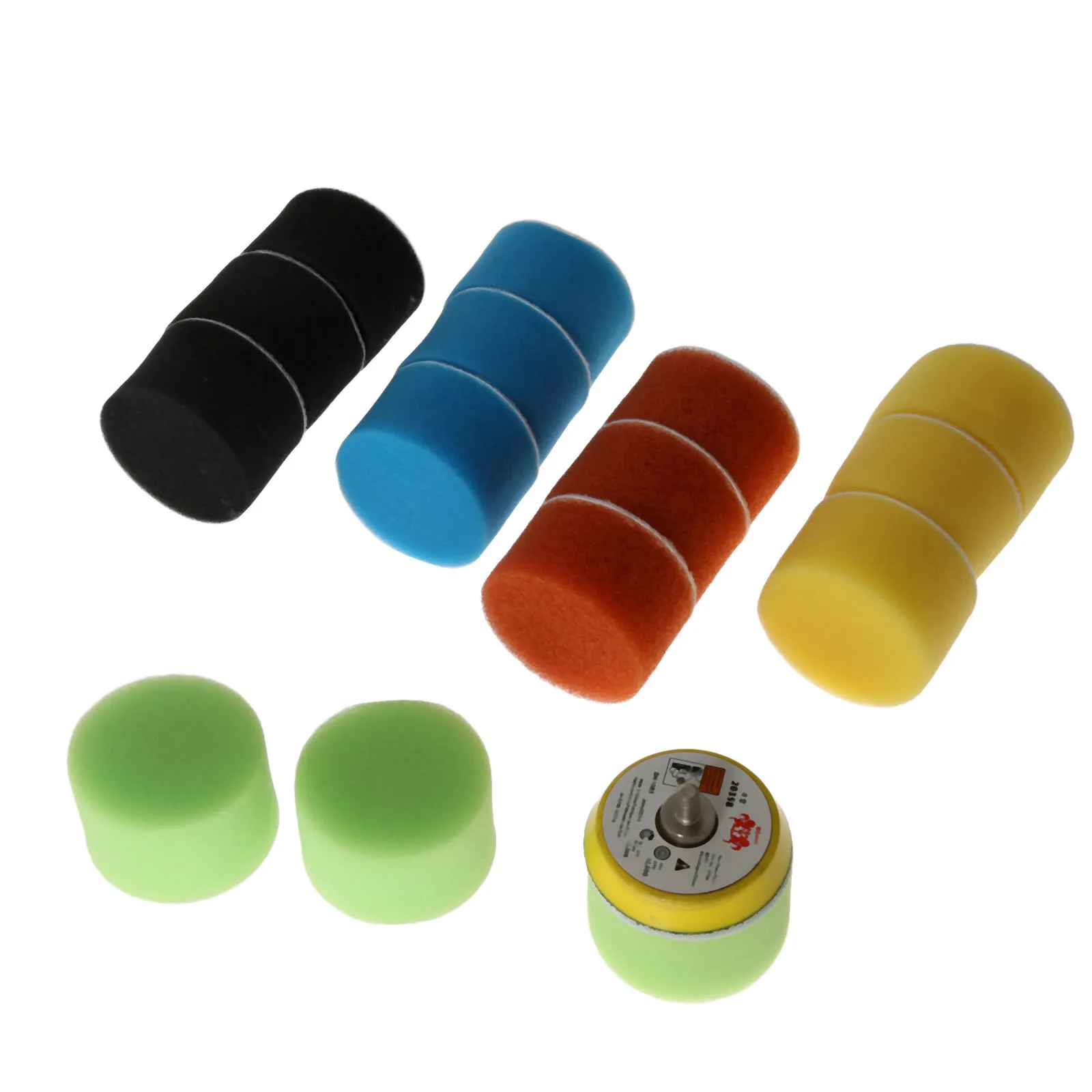 Imagem -03 - Dreld 16 Peças Polegada 50 mm Polidor Polimento Almofada Kit para Carro Polidor de Cera Amortecedor Carro Polimento Ferramenta Mão para Dremel Ferramenta Rotativa