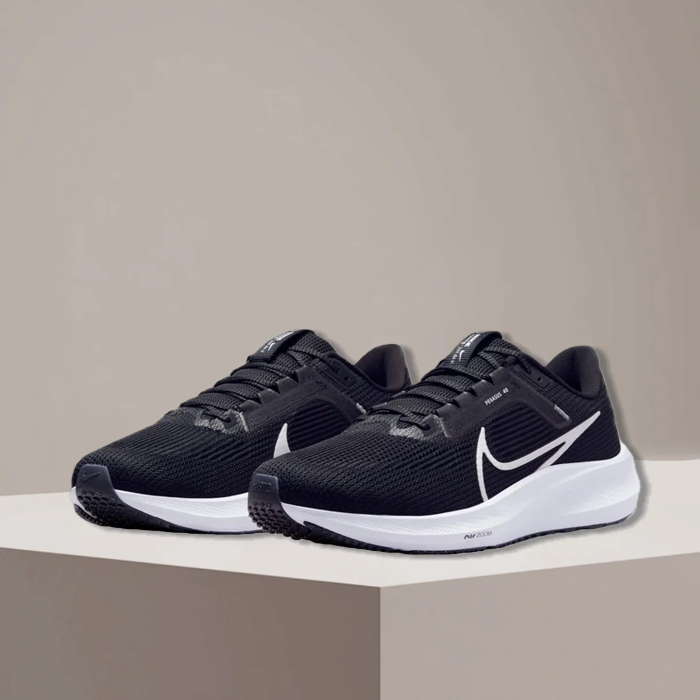 NIKE Air Zoom Pegasus 40 Running Shoes for Men and Women Shock Absorption, Slip Resistance, Durability DV3853-001