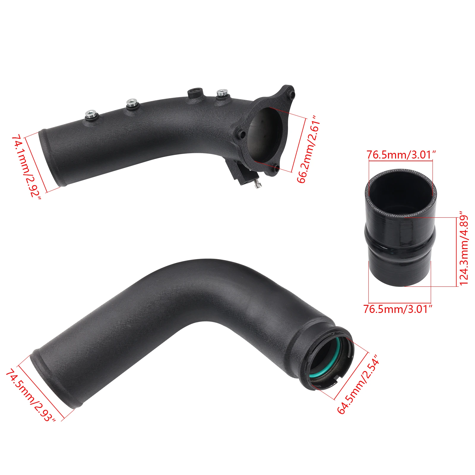 B46 B48 2 0T Turbo, Engine Intake Charge Pipe, For Bmw 3 4, Series 320I 330I, 420I 430I F30, Lci Sedan F31 Touring
