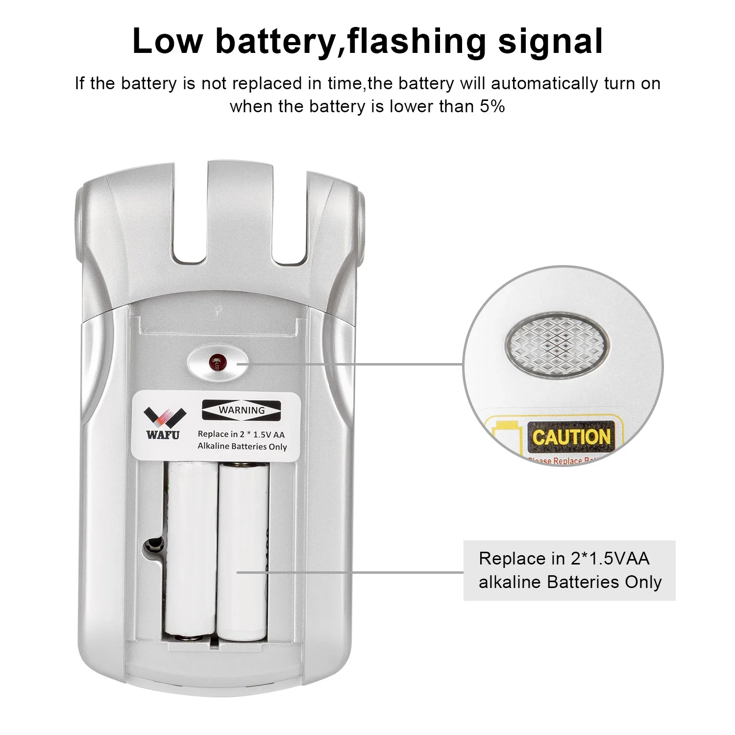 Wafu 019 Tuya Wireless Wifi Smart Lock Remote Control BT Electronic Keyless Door Invisible 433MHz Phone Control Fingerprint Lock