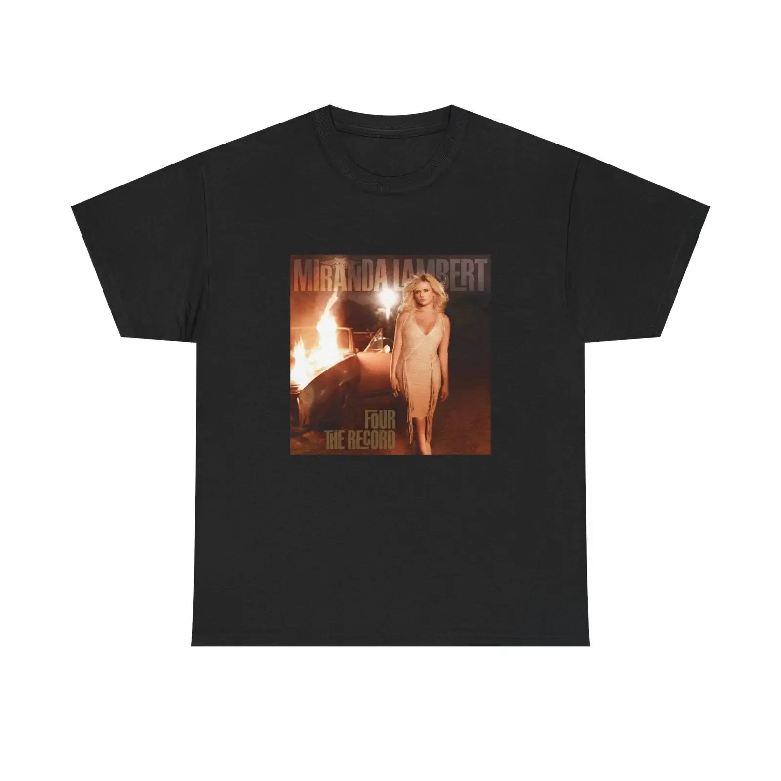 Miranda Lambert Four The Record Premium T shirt vintage Washed Breathable streetwear Soft Casual Stylish fashion Unisex