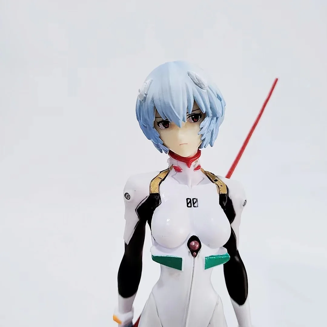 23CM 2023 New Anime NEON GENESIS EVANGELION EVA Ayanami Rei kawaii figure PVC model toys doll collect ornaments gifts