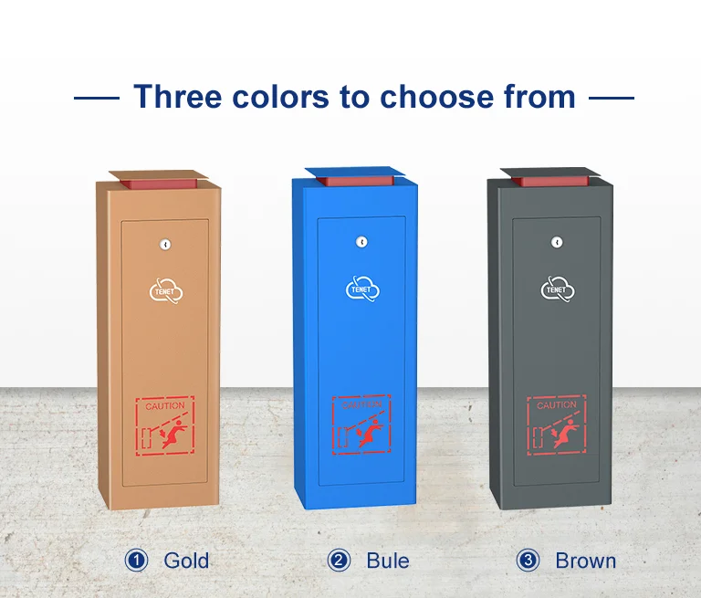 Manual Toll Gate Barrier For Parking Lot System Remote Control Solar Power Car Parking Barrier Equipment Management System