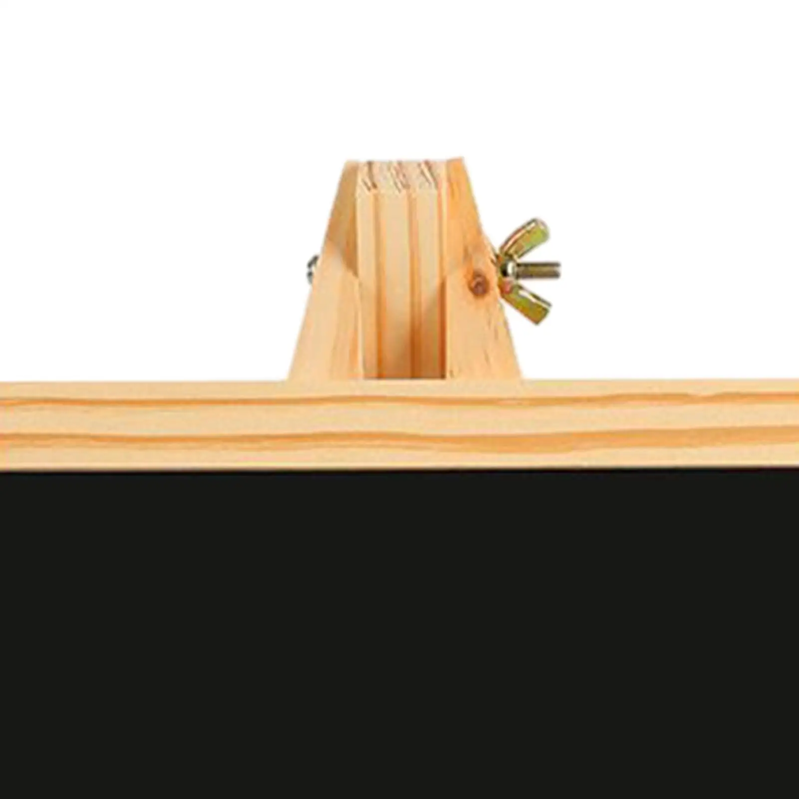 Wooden Table Board Sign Kitchen Menu Blackboard Space Saving