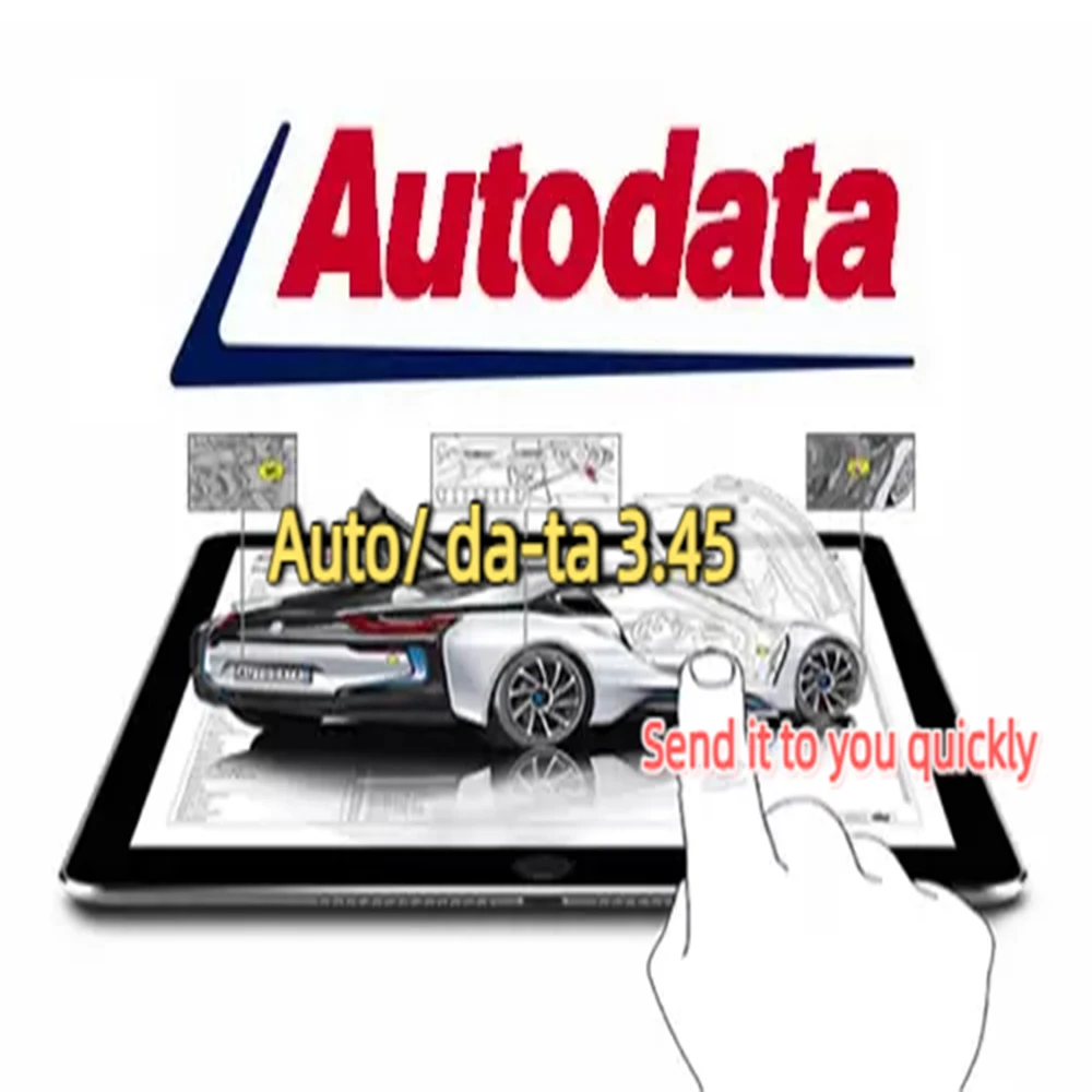 

El software autodata más nuevo, versión actualizada a 2014 herramienta para automóvil, datos automáticos 3,45, diagramas de cabl