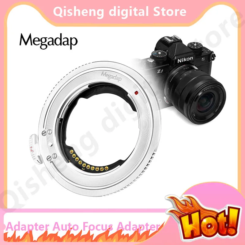 Megadap Etz21 Pro + Plus Улучшенное адаптерное кольцо для крепления объектива Etz Af с автофокусом для крепления объектива SONY FE/E для NIKON Z Z5 Z6 Z7 Z50