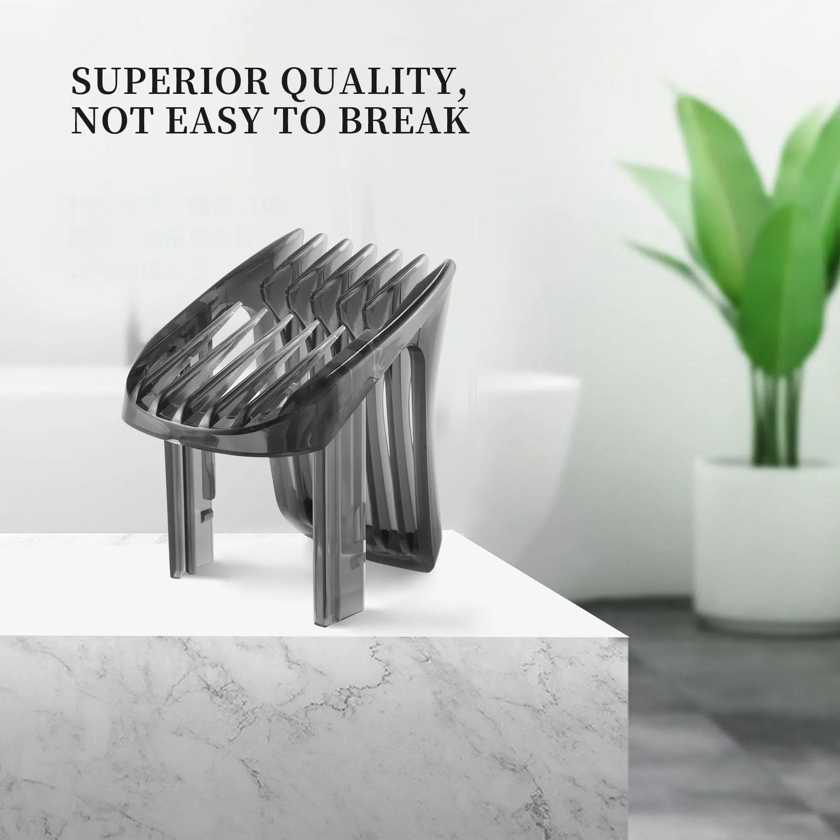 for Hair Clipper HC3400 HC3410 HC3420 HC3422 HC3426 HC5410 HC5440 HC5447 HC5450/7452 Attachment Comb Black