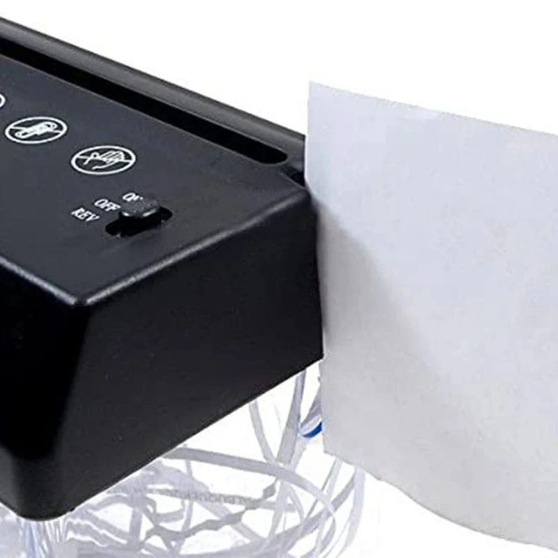 Mini trituradora de papel portátil A6, herramienta eléctrica de corte de documentos, funciona con batería USB, para el hogar y la Oficina