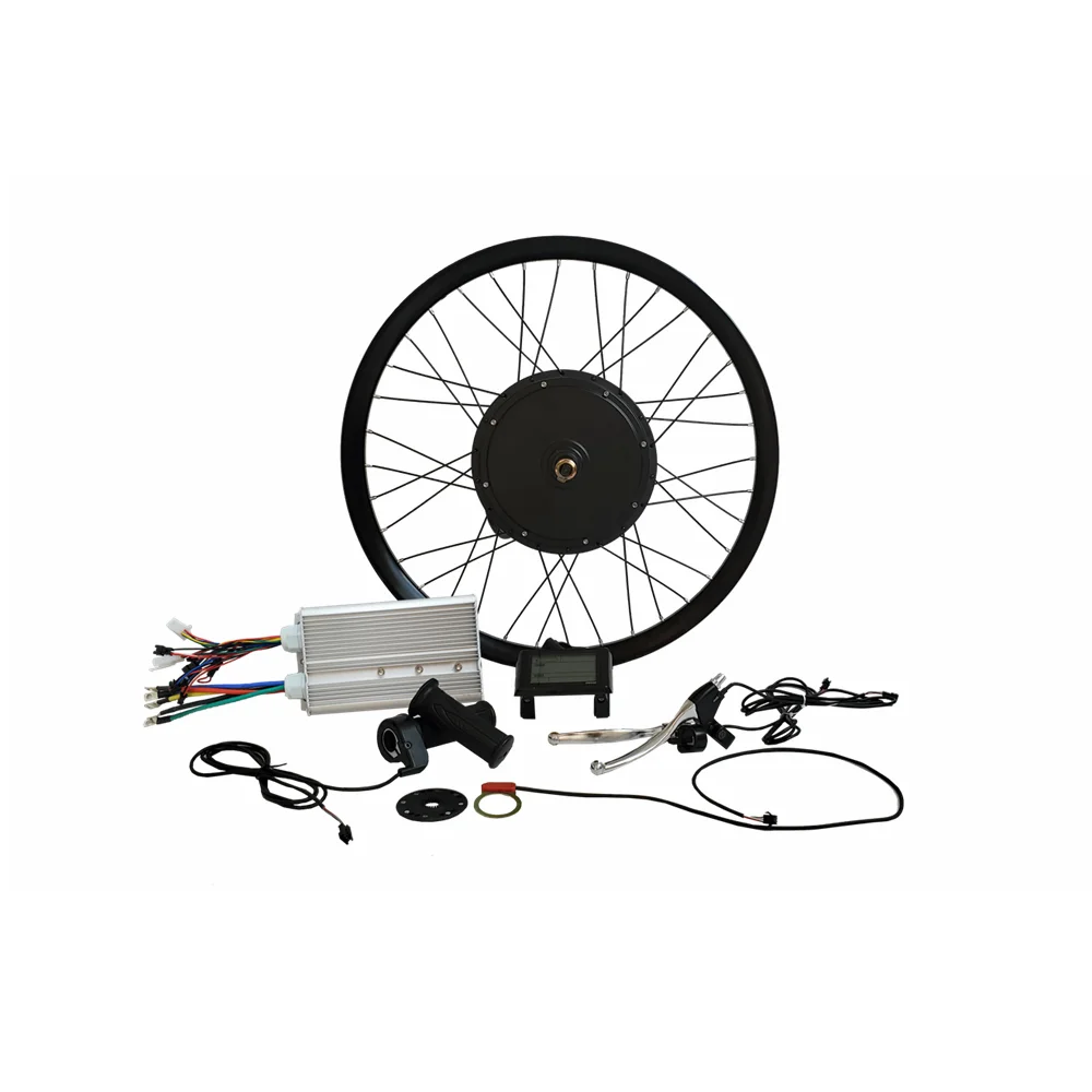 High Performance 72v 3000w Electric Bike Conversion Kit 29inch 26inch Ebike Hub Motor Rear Wheel Kit for Electric Motorcycle
