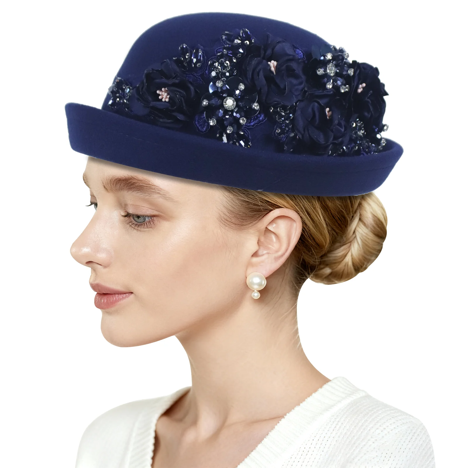 2026 African Headtie Women's Turban Cap Nigeria Auto Gele Wedding Party Headpeice Female Head Wraps Already Handmade Hats