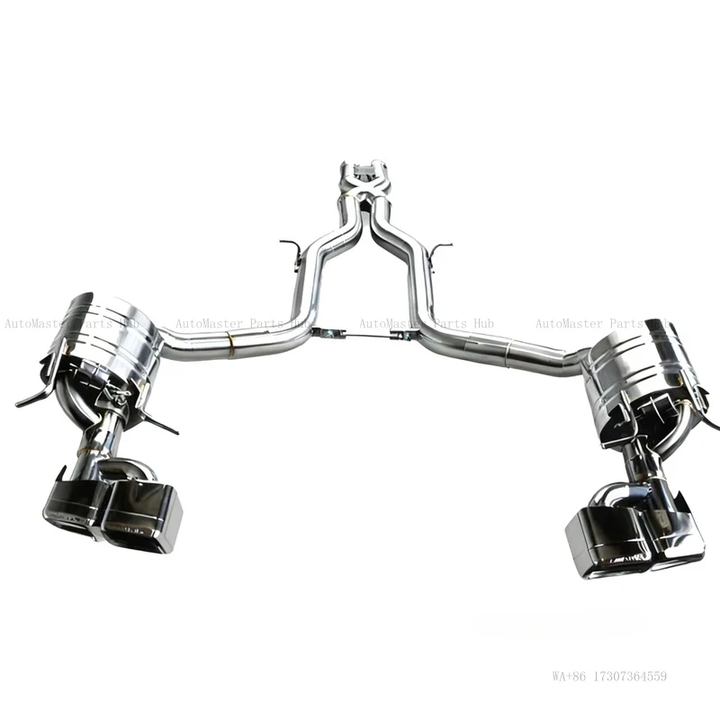 

High Quality Stainless Steel Catback Exhaust System for C63 W204 Performance Muffler Valve Auto Parts