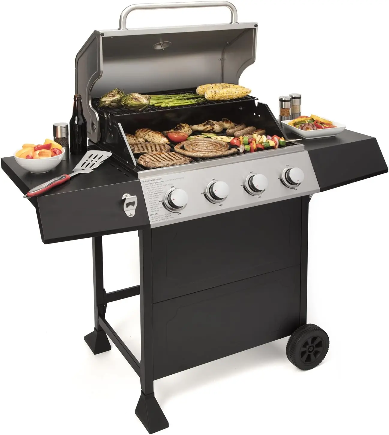 Cuisinart CGG-7400 Propane, 54 Inch, Full Size Four-Burner Gas Grill