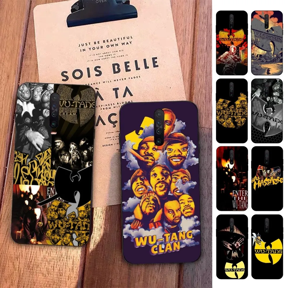 Hip-Hop Band W-Wu-Tang Phone Case For Redmi 5 6 7 8 9 10 Plus Pro 6 7 8 9 A GO K20 K30 K40 Pro Plus F3 Fundas