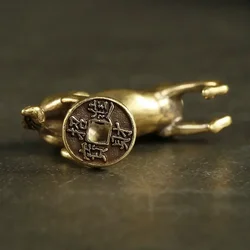 Accessory Mini Brass Ornaments Decoration Desk Home Horse Metal Office Portable Vintage Brand New Parts Supply