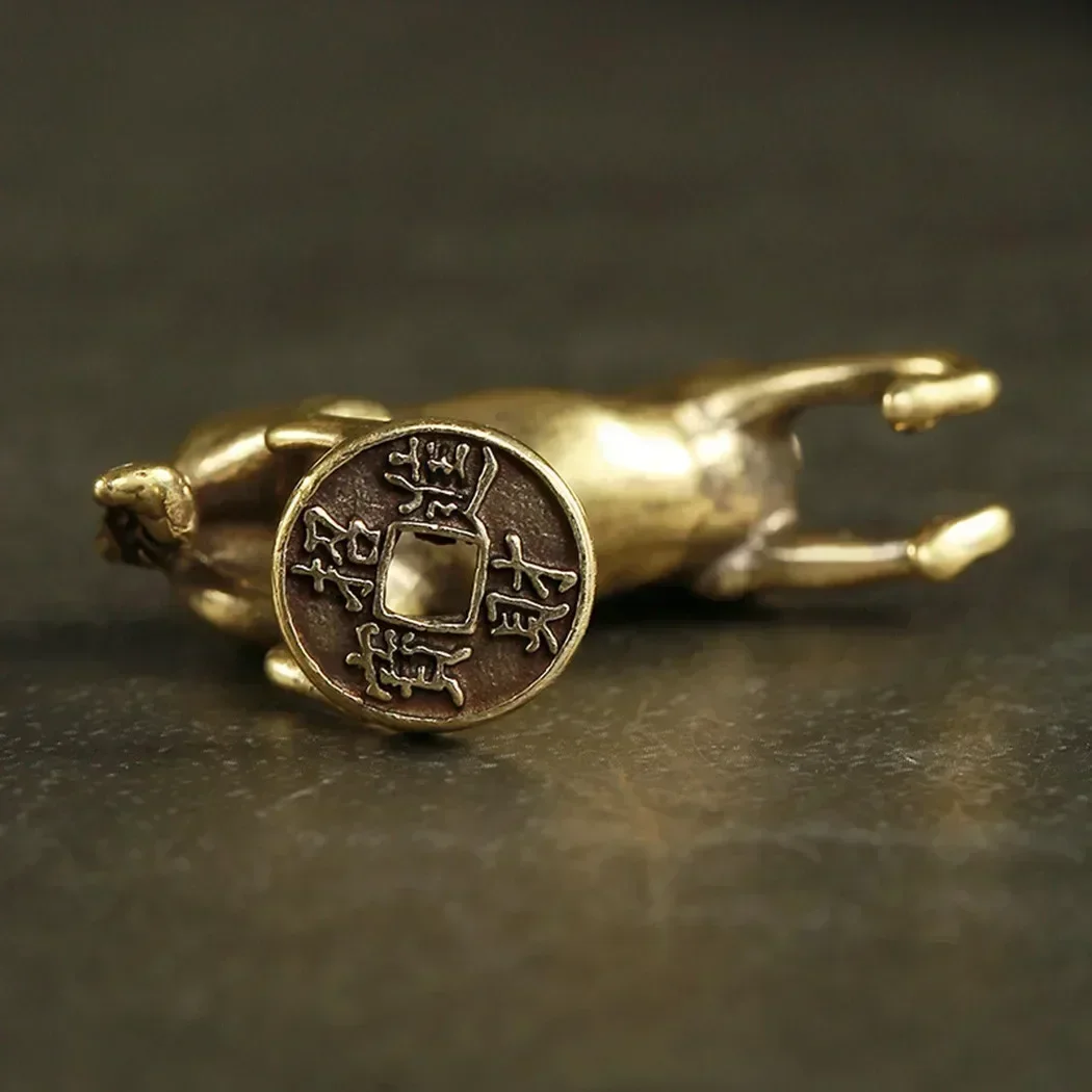 Accessory Mini Brass Ornaments Decoration Desk Home Horse Metal Office Portable Vintage Brand New Parts Supply