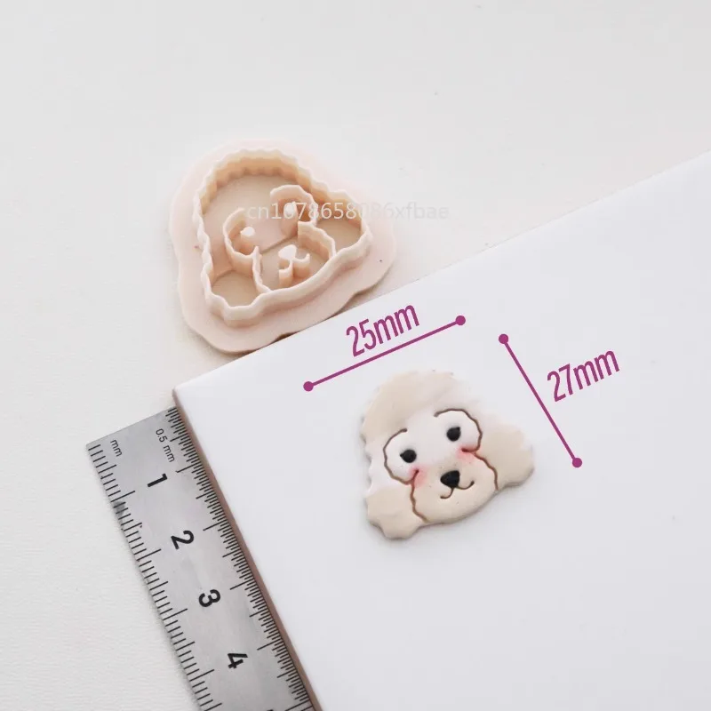 Cute Animal Dog Polymer Clay Cutters Cartoon Paw Dog Food Bone Poop Shaped Cutting Mold for Earring Jewelry Pendant Making Tools — zdjęcie 7