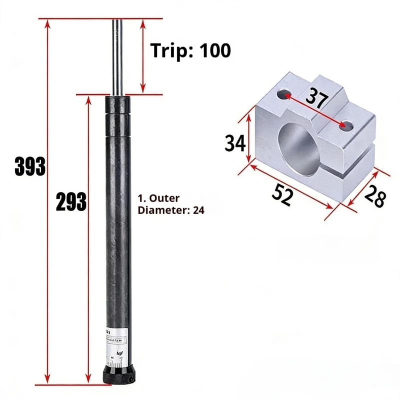 

Сверхмощный гидравлический амортизатор HR/SR-100 — прецизионный демпфер для промышленного оборудования и горного оборудования