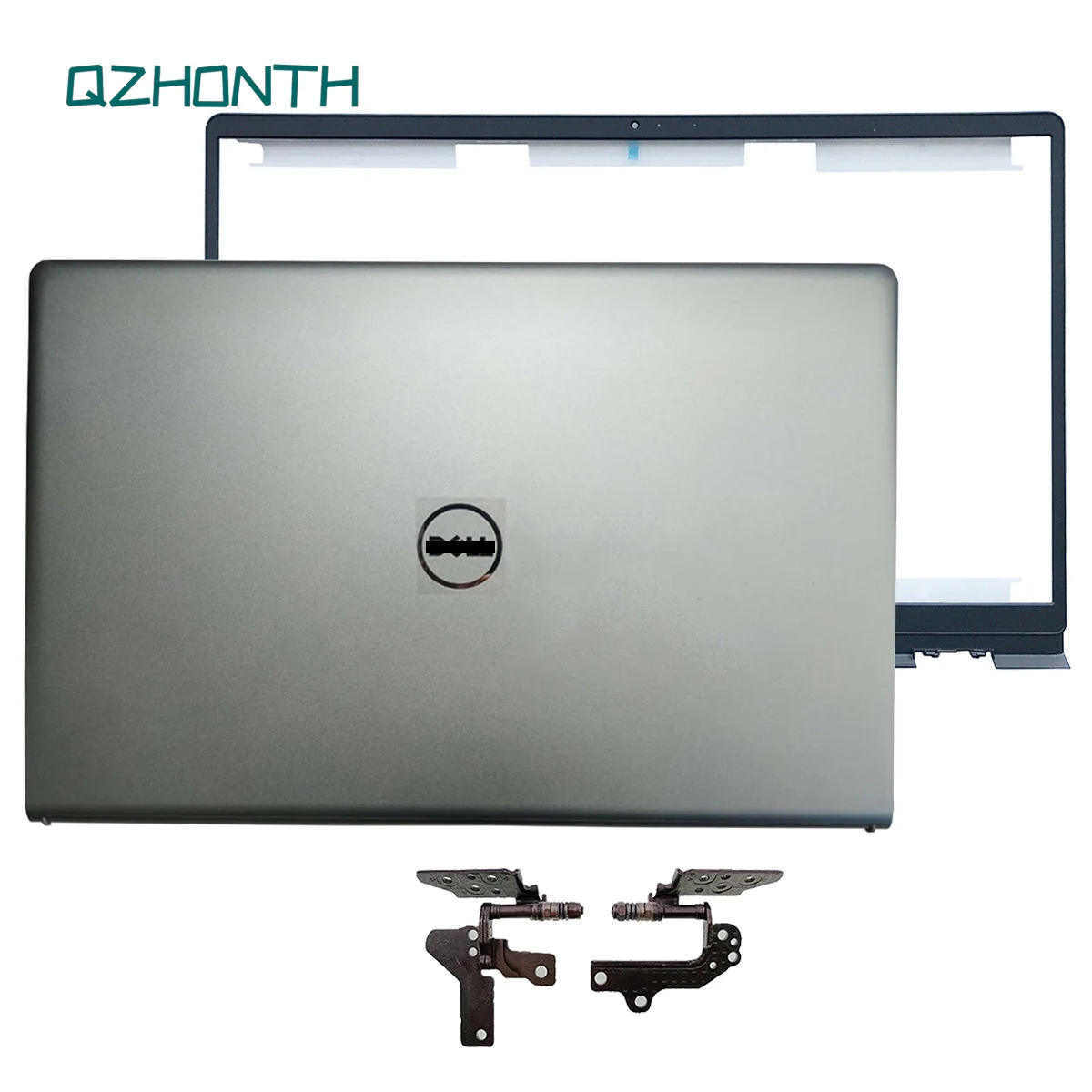 

New For Dell Inspiron 15 3510 3511 3515 LCD Back Cover / Front Bezel / Hinges 0DDM9D DDM9D Silver