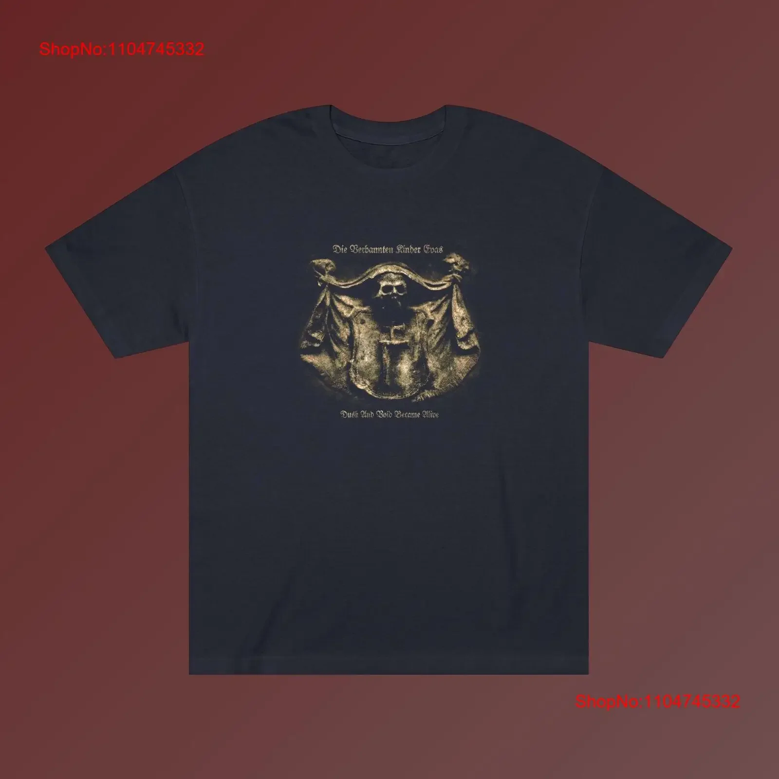 Die Verbannten Kinder Evas crépuscule et vide Became Alive t-shirt vintage lavé polyvalent homme étiré respirant élégant doux