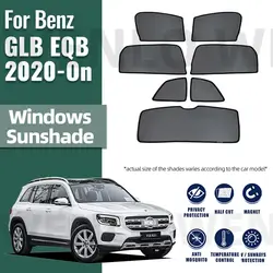 For Mercedes Benz GLB EQB 2020 2021 2022 2023 2024 Car Sunshade Shield Front Rear Windshield Curtain Side Baby Window Sun Shade