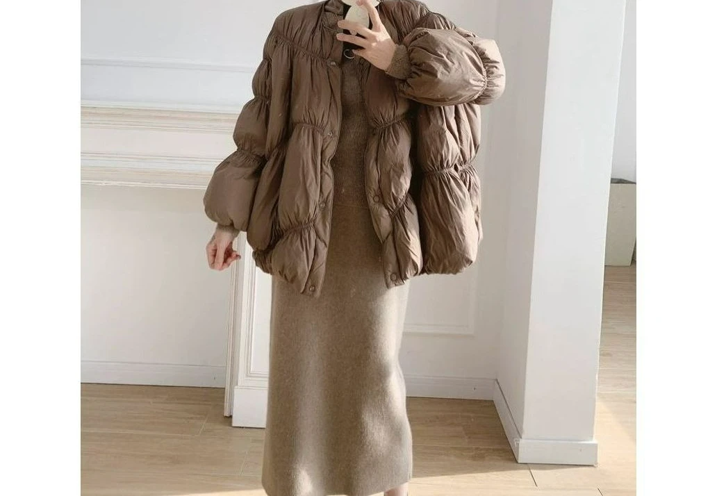 2025 Winter New Design Sense Simple and Fashionable Slimming Cotton Jacket for Women