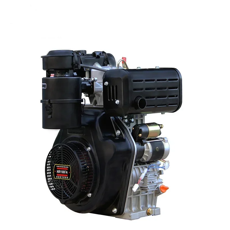 المبيعات الساخنة محرك الديزل عبر الحدود 1100 تبريد الهواء 178 186 190f اسطوانة واحدة 192 195 رأس الطاقة #4