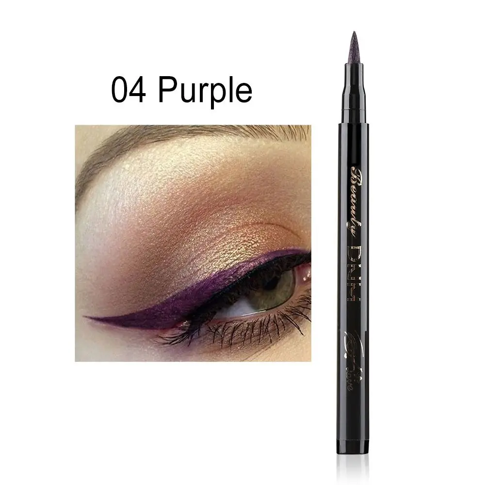 Trucco occhi opaco Eyeliner a lunga durata Matita liquida Ombretto Pigmento Penna per eyeliner