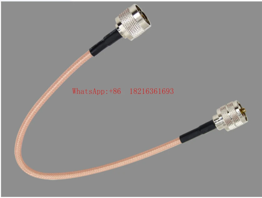 

Base Station Standing Wave Meter Jumper Cable Double M Male Head 50-3 N Male-M Male Head Test Connection Jumper