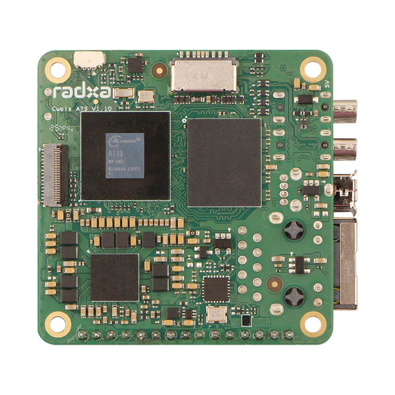 RADXA Cubie A7S 4GB/6GB/8GB WiFi6 Board Allwinner A733 octa-core CPU 3TOPS