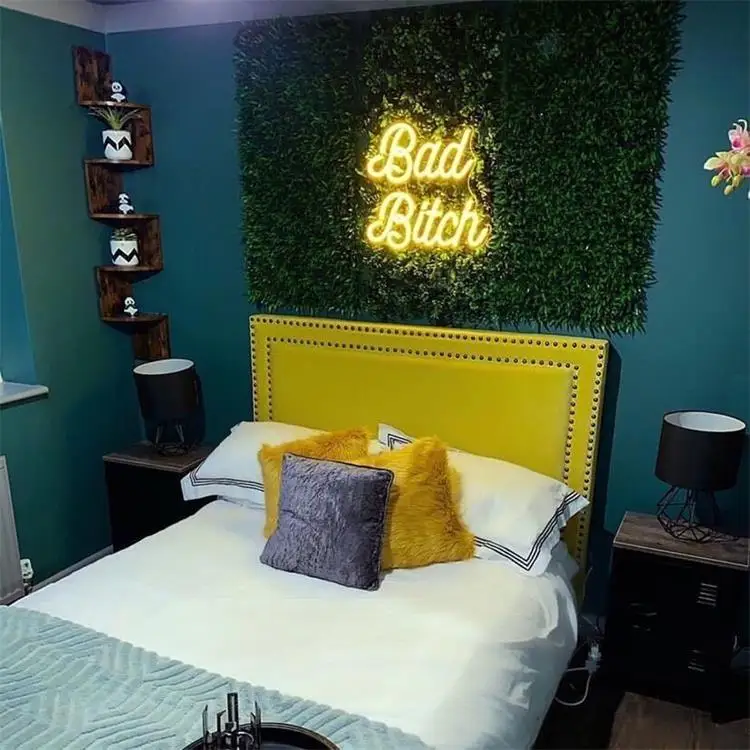 Неоновая быстрая доставка, акриловая без Moq, дизайн логотипа, уличный светодиодный светильник, неоновая вывеска для украшения комнаты, дня рождения, свадьбы, вечеринки