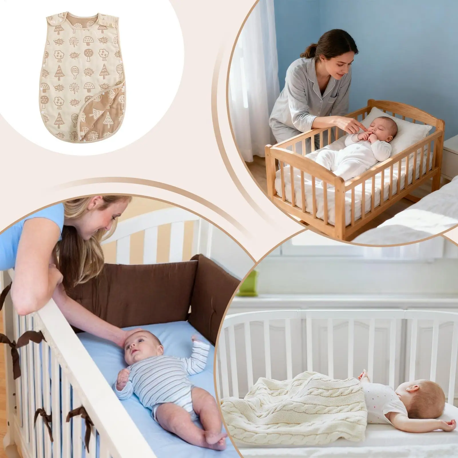 

Baby Wearable Blanket Cotton Sleeveless Toddler Bed Must Have Baby Sleeping Sack For Girls Boys Son Children Little Kids