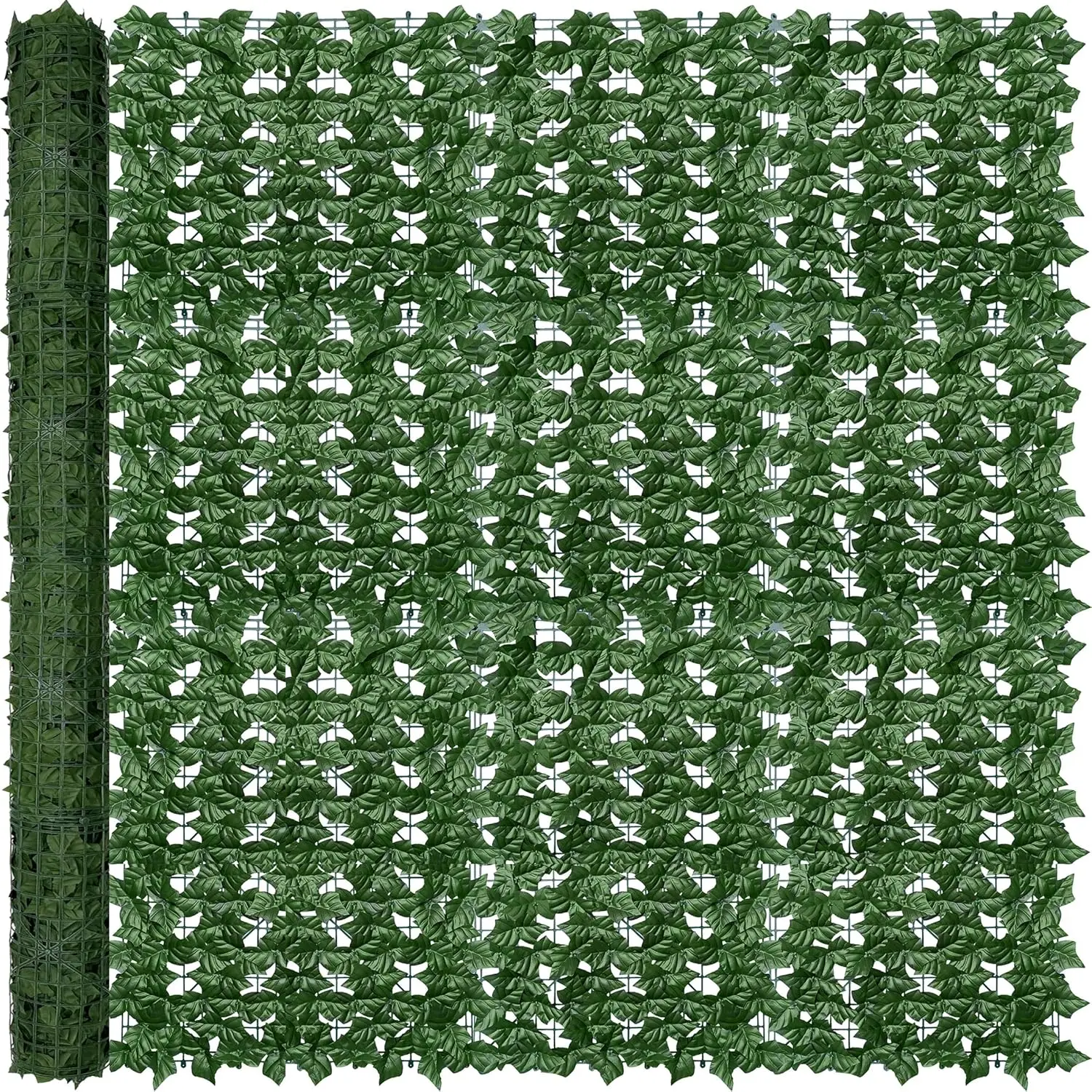 

UV-Resistant Artificial Ivy Privacy Fence Panel, 72x144 in, for Indoor Outdoor Decor