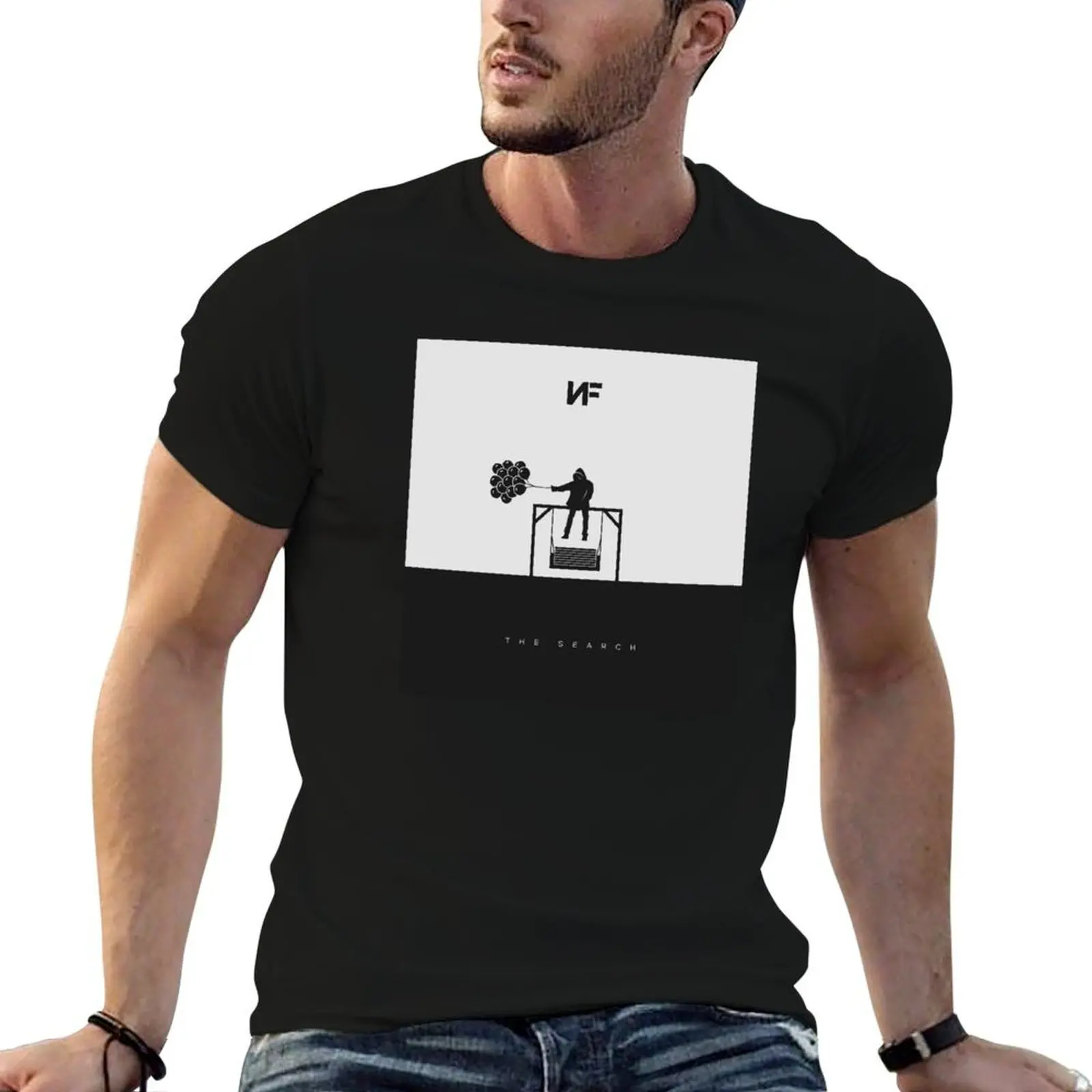 NF Holding His Balloons T-Shirt Athletic Fit Sports Short Sleeve Top