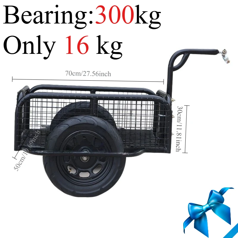 

Pull Cargo Camp Picnic Truck Outdoor Electric Vehicle Push Trailer