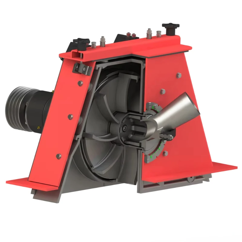 Shot blasting turbine/wheel type and shot blasting machine spare parts