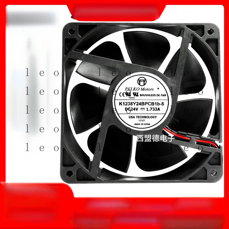 for  PELKO MOTORS K1238Y24BPCB1b-5 24V 1.733A high air volume cooling fan
