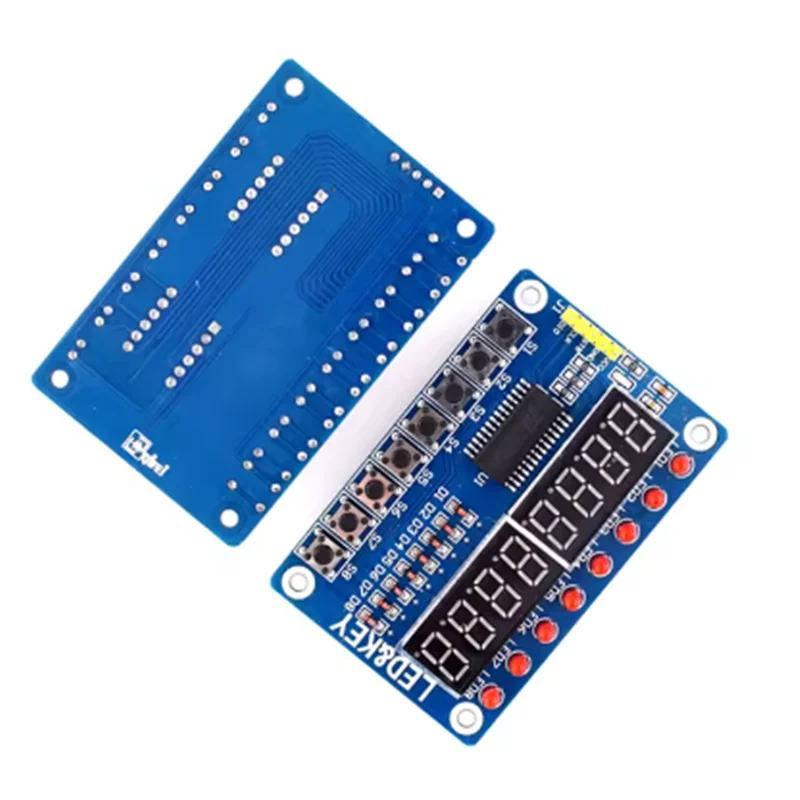 TM1638 key digital tube LED display module (8-bit digital tube/LED/key)