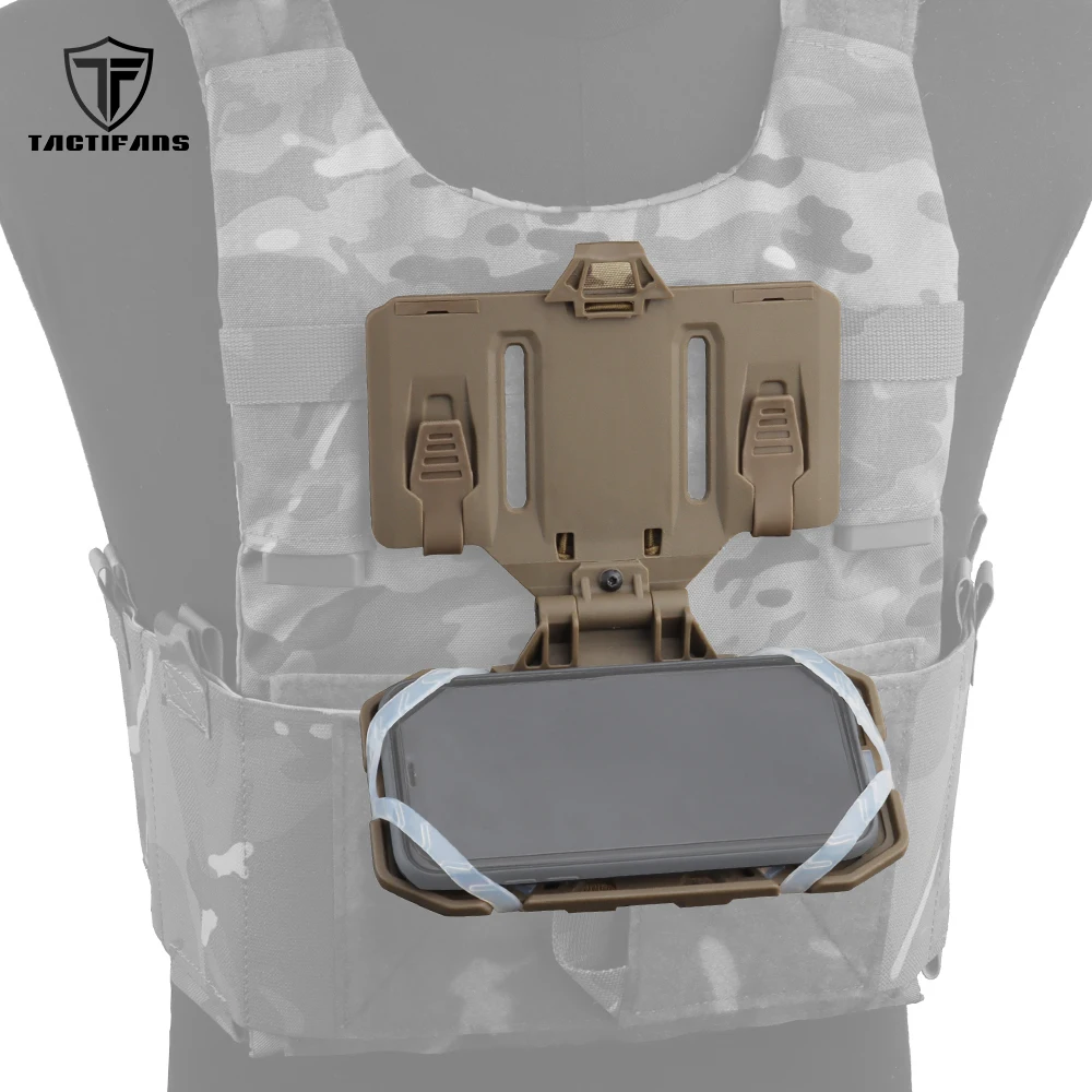 

Folded Navigation Board Tactical MOLLE Holder Nav Board Flip Lite Cellphone Gear Holster Airsoft Hunting Vest Accessories