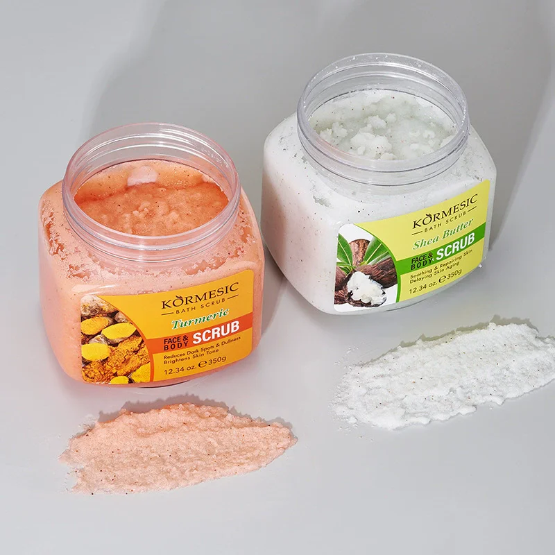 Turmeric Shea Milk Rose Sugar Scrub Moisturizing and Exfoliating Scrub Essential Body