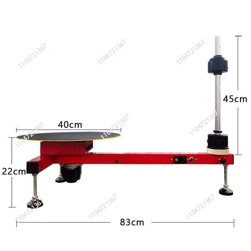 

Metal Plate Turntable Pallet Stretch Film Wrapper Baler Express Packaging Tool