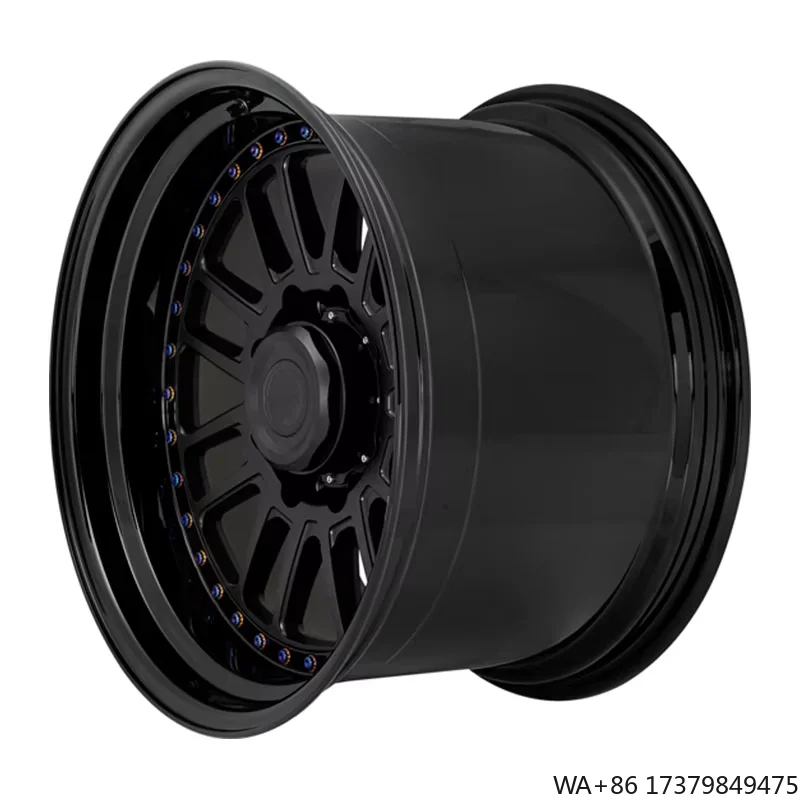 

Customized 2-piece Forged Wheel 18 19 20 21 22 24 26 28 Inch Lager Width 5x120 5*114.3 Alloy Wheel for Luxury Car