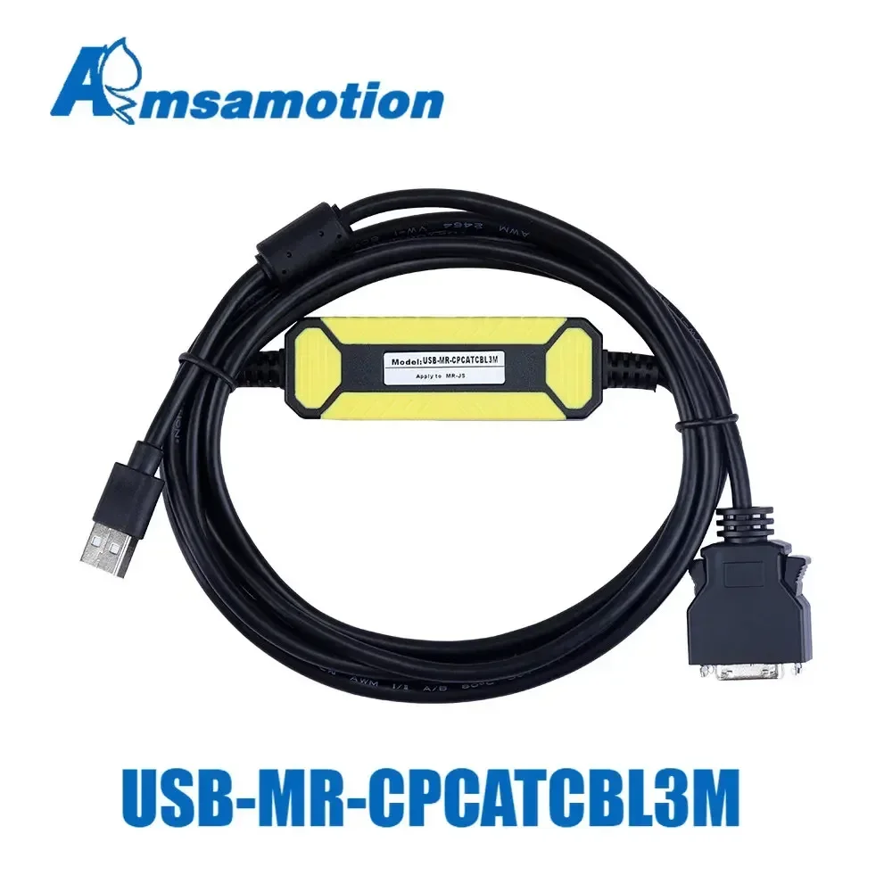 

USB-MR-CPCATCBL3M подходит для сервопривода Mitsubishi Melsec MR-J2S MR-J2, кабель для отладки USB-RS232, линия загрузки